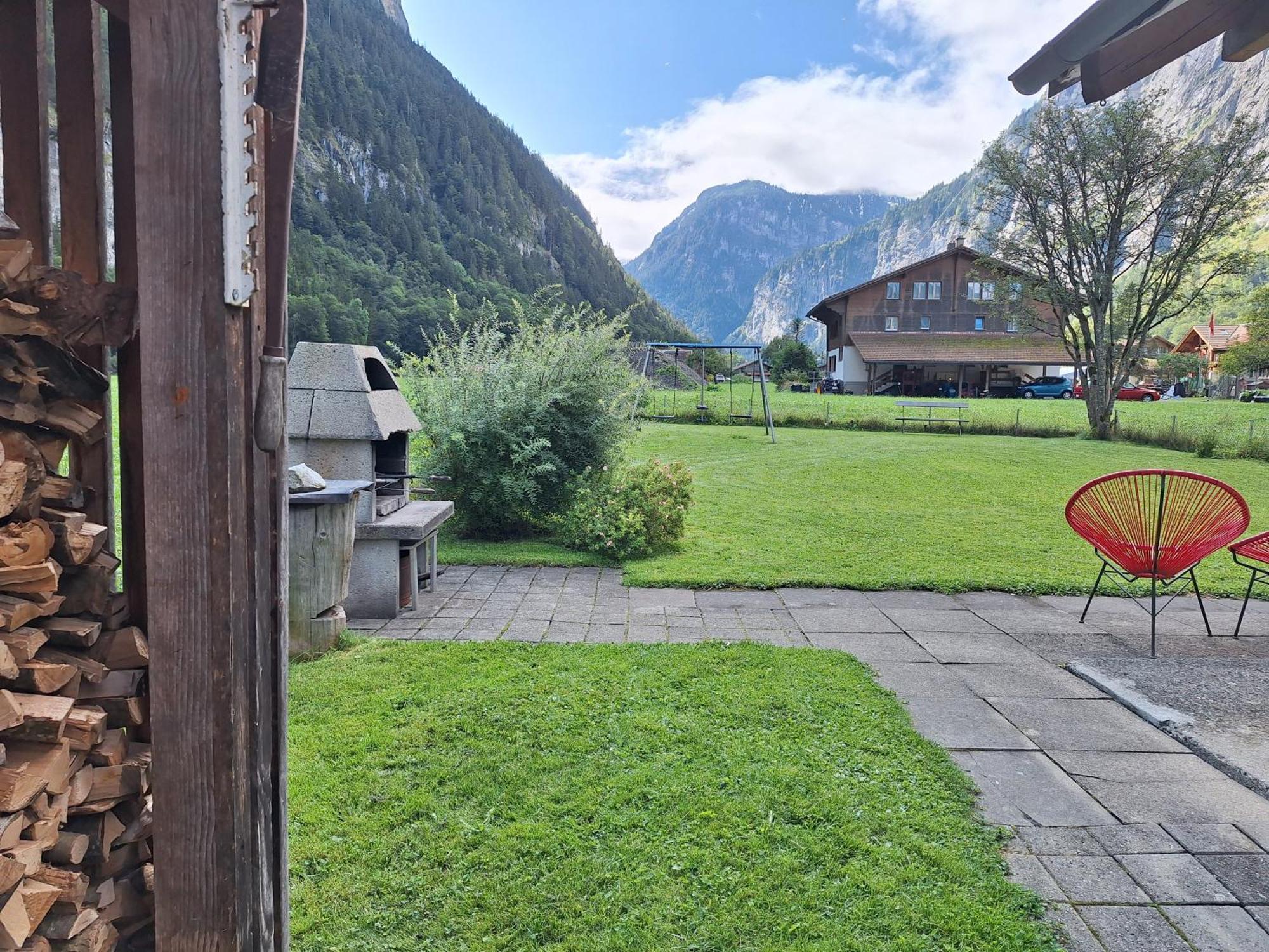 Waterfall Chalet Stechelberg Exterior photo