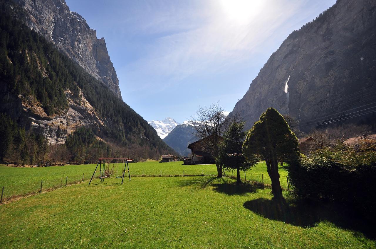 Waterfall Chalet Stechelberg Exterior photo