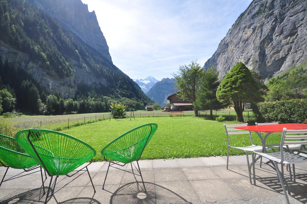 Waterfall Chalet Stechelberg Exterior photo